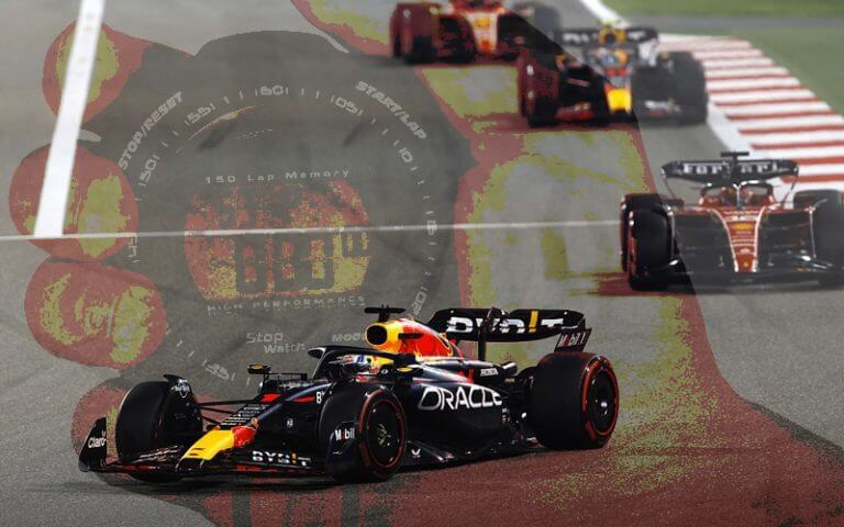 F1 Tijden Stopwatch en Red Bull